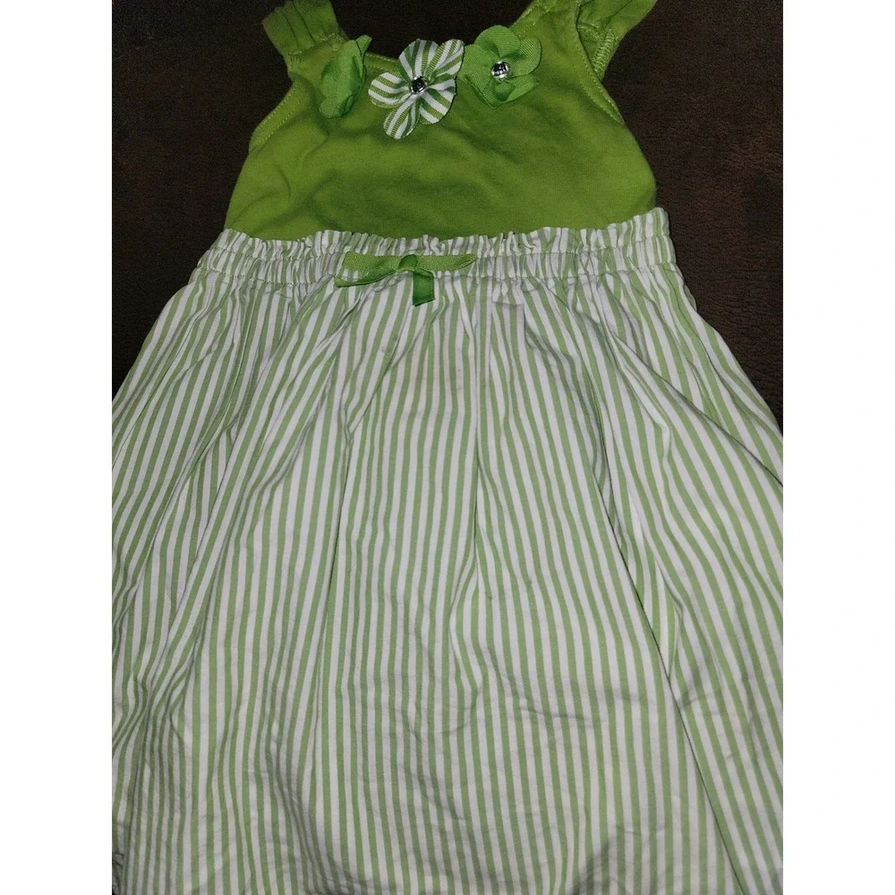 Gymboree sea‎ splash green dress size 3